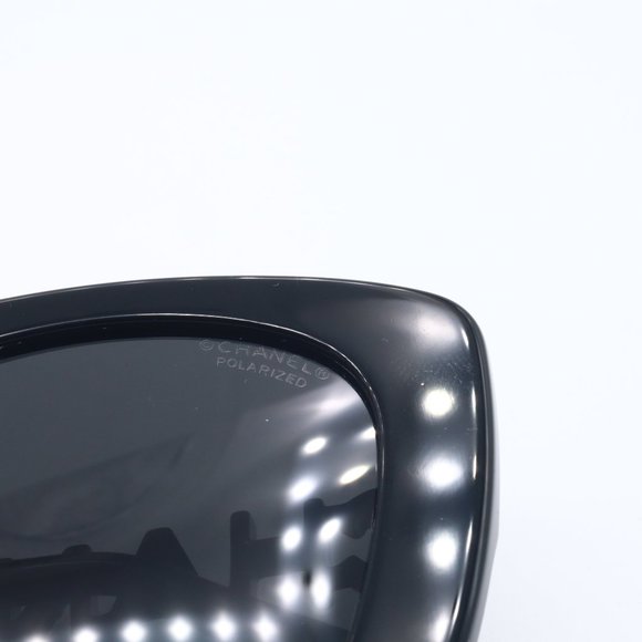 NEW!! CHANEL 5422-B c. 501/T8 Polarized Sunglasses Black 2024 - Picture 7 of 7